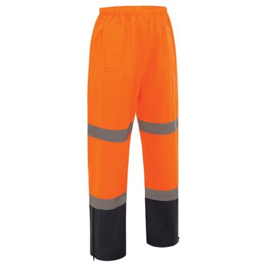 Picture of HI-VIS WET WEATHER TAPED RAIN PANTS